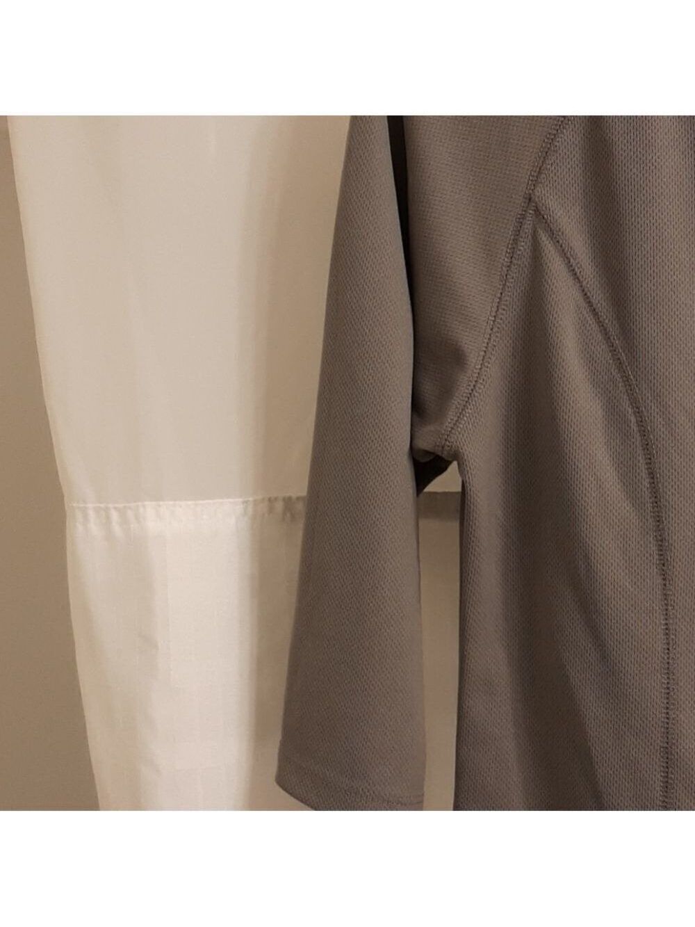 Curves Work Out Grey Top - Picture 3 of 6